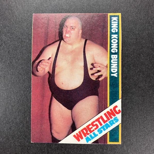 King Kong Bundy #23 Wrestling All Stars Magazine 1985 Hand Cut - Picture 1 of 2