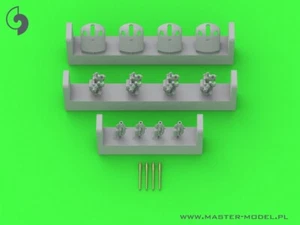 Master 1/350 WWI German Gun 8.8cm/45 (3.46in) Flak L/45 (4pcs) - Picture 1 of 1