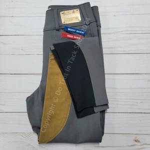 Tailored Sportsman Ladies Vintage Trophy Hunter Sock Bottom Breech Graphite/Tan - Picture 1 of 1