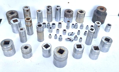 BRITOOL Sockets AB EB ED AD PEH 1/4" 1/2" 1" Drive 12, 6 Point Snapon HB2000 40+ - Image 1 of 4