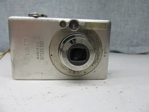 Canon Digital IXUS 50 5.0MP Compact Digital Camera Silver Tested Complete Kits - Picture 1 of 4