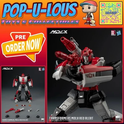 Transformers Red Alert MDLX Action Figure Threezero PRESALE🎄DEC🚀 - Image 1 of 4