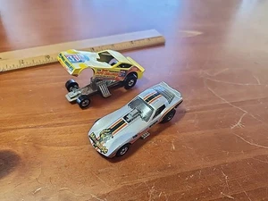 2 HOT WHEELS DRAG CARS 1977 PEPSI E MANGUSTA  - Foto 1 di 21