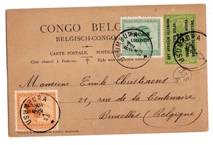 German East Africa, 1922 Belgian Occupation, Postal Stationery Usumbara - Picture 1 of 1