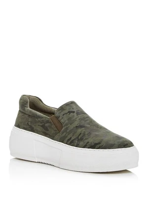 J SLIDES Womens Green 1-1/2" Platform Cleo Wedge Sneakers Shoes 10 M - Image 1 of 4