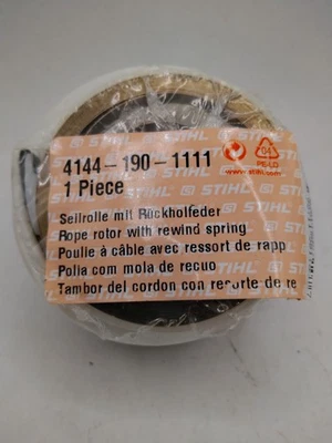 STIHL Rope Rotor w/Rewind Spring 4144 190 1111 FS56RC Genuine OEM New Sealed - Image 1 of 2