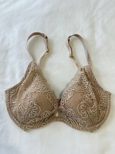 Reggiseno push-up vintage Victorias Secret senza imbottitura taglia 34C in colore NUDO CALDO Y2K - Foto 1 di 11