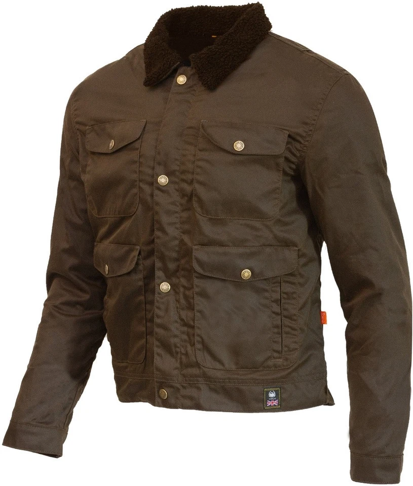 Merlin Millington D3O Motorrad Wachsjacke - Bild 1 von 1