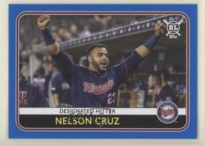 2020 Topps Big League Blue Nelson Cruz #4