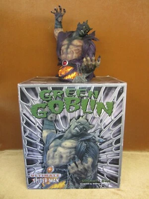 Estatua Duende Verde Marvel Busto Definitivo Edición Especial de #500 2002 Diamond Select  Foto 1 de 4