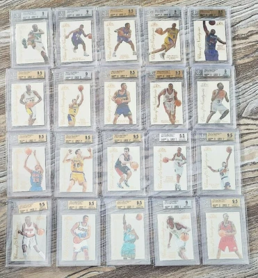 1996-97 FLAIR SHOWCASE CLASE DE 96 NOVATO RC JUEGO COMPLETO BGS 9.5 -Kobe Bryant + Foto 1 de 4