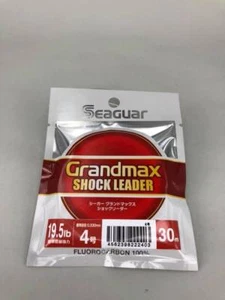 Líder de choque Seaguar Grandmax fluorocarbono 100% más fuerte hecho en Japón - Imagen 1 de 5