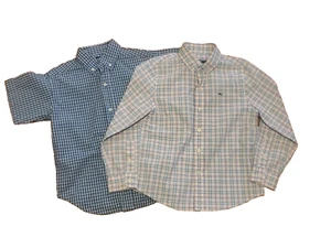 A Lot Of 2 Boy's Vineyard Vines Whale & Ralph Lauren Long / Short Sleeve Shirts, - Picture 1 of 13