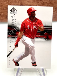 Ken Griffey Jr. 2008 Upper Deck SP Authentic Baseball Card Cincinnati Reds #1 - Picture 1 of 2