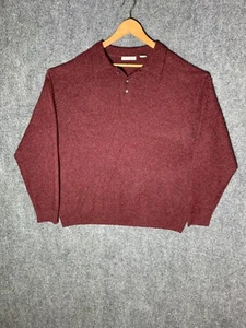 American Blue Pullover Pulli Rot Herren Gr. XL Reines Kaschmir Langarm - Bild 1 von 20