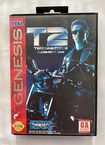 Terminator 2 Judgement Day (Sega Genesis, 1993) T2 Video Game Listing #1