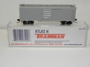 ATLAS N TRAINMAN 3400 40' PS-1 BOX CAR UNDECORATED NIB