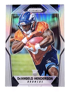 2017 Panini Prizm Silver #210 De'Angelo Henderson RC Denver Broncos - Picture 1 of 2