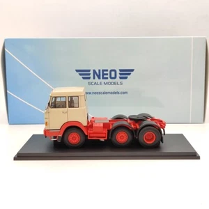 NEO SCALE MODELS 1/43 Hanomag Henschel Frontsteer F211 Truck beige&red NEO45311 - Imagen 1 de 6