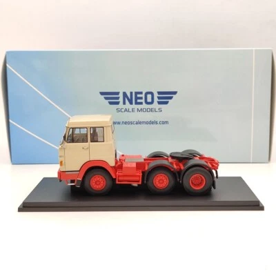 NEO SCALE MODELS 1/43 Hanomag Henschel Frontsteer F211 Truck beige&red NEO45311 - Photo 1/4