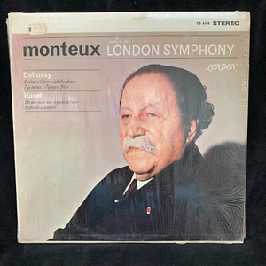 LONDON CS 6248 DEBUSSY & RAVEL - Pierre Monteux - UK 11 o'clock - IN SHRINK - Picture 1 of 4