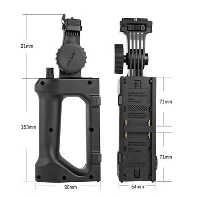 YONGNUO YNLUX100 Pro Led Video Light NP-F battery Hand Grip Handle Accessories - Image 1 of 4