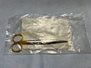 Integra Jarit 101-222 Mayo Scissors Carb-Edge Curved Blunt Tips, 6-3/4" Length - Picture 1 of 2