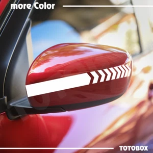 Side Mirror Stripe Decal Side Mirror Racing Stripe Sticker Decals - Picture 1 of 7