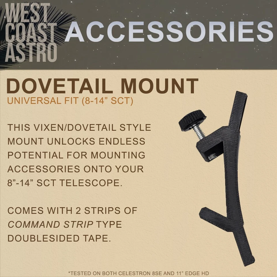Universal - Dovetail Mount (8" - 14" SCT) - Image 1 of 4