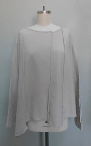 Moyuru Bone Wool Asymmetric Oversized Swing Sweater Large L - Bild 1 von 8