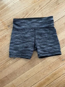 Old Navy Girl 6/7 Go-Dry Active Shorts Black And White EUC - Picture 1 of 3