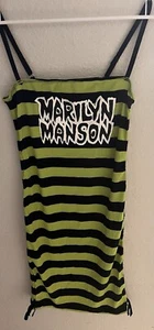 Mini Abito Collab Dolls Kill x Marilyn Manson INEDITO Taglia Media - Foto 1 di 6