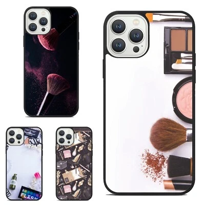 For Samsung Galaxy Apple iPhone 14 15 Shockproof Case Print makeup pretty - Image 1 of 4