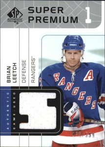2002-03 SP Authentic Super Premiums #SPBL Brian Leetch Jsy /599