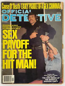 Official Detective Stories Magazine, May 1980, Vintage True Crime Stories, Pulp - Foto 1 di 6
