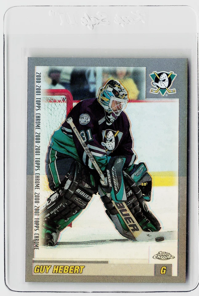 2000-01 TOPPS CHROME REFRACTOR #38 - GUY HEBERT - Image 1 of 2