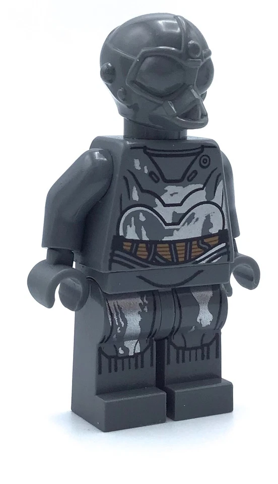 LEGO RA-7 Protocol Droid (Dark Bluish Gray) star wars Minifigure yoda chronicles - Image 1 of 1