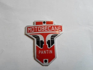 Typenschild Schild Motobecane Pantin Mofa Moped moto plaque du constructeur s63 - Picture 1 of 1