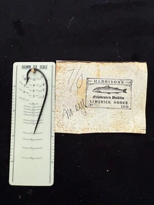 COLLECTABLE Antique Harrison's (PRE BARTLEET) Celebrated Blind Eye Salmon Hooks - Picture 1 of 6