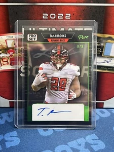 2023 Leaf Pro Set Pure Tahj Brooks 6/8 Auto - Bild 1 von 2