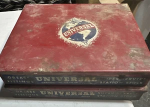 2 VINTAGE UNIVERSAL FETTARMATUR BLECHDOSEN - Bild 1 von 12