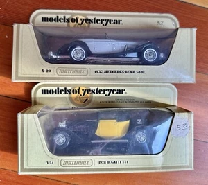 Lot Of Vintage Style Metal Toy Cars - Matchbox Models of Yesteryear - Picture 1 of 6
