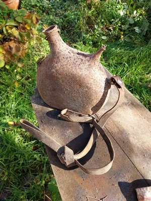 Gourde 1L militaire française de POILU, 14/18, WW1 - Photo 1/2