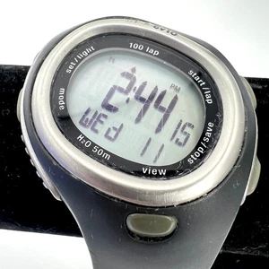 Nike Black Gray Triax CV10 SM0020 Wrist Watch Works - Picture 1 of 11