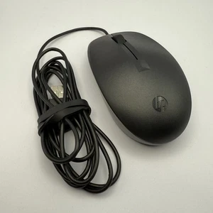 HP USB Wired Mouse Black - Picture 1 of 3