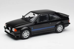 MCG18420 Ford Escort RS Turbo Princess Diana Private Car Black MCG 1/18 - Foto 1 di 6