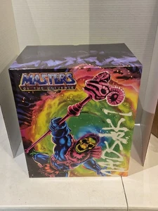 Mattel Madsaki Masters of the Universe MOTU Skeletor Statue NEU - Bild 1 von 7