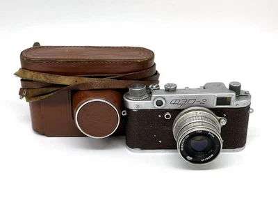 LEICA FED-2 Industar 26M INDUSTAR LEICA TESSAR #2293B - Image 1 of 4