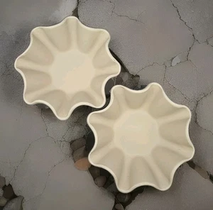 Set of 2 PAMPERED CHEF Tortilla Taco Shell Stoneware 8" Baker #2152 EUC!! - Picture 1 of 9