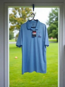 Nike Celebration 2017 Thailand Golf Polo Shirt - Mens large - Blue - BNWT - Picture 1 of 14